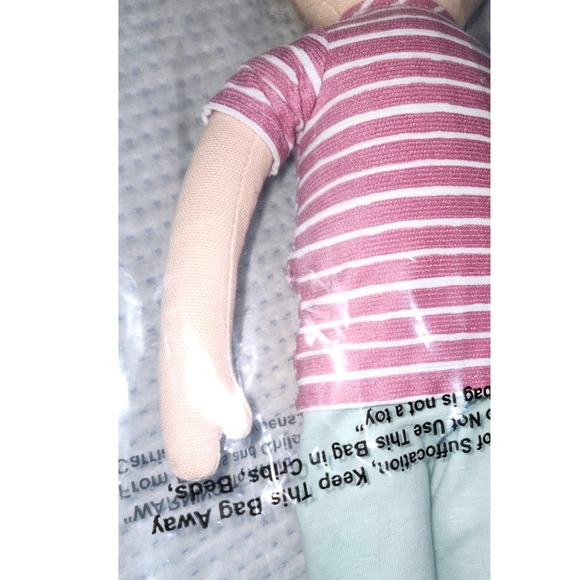 Plush Girl Rag Doll - Picture 4 of 5